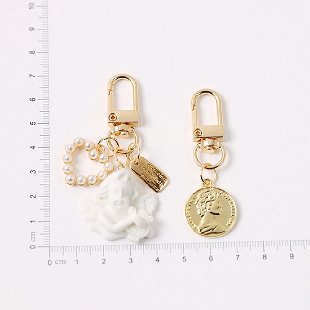 Móc Khóa Hình Vỏ Sò REBUY1 Phong Cách Hàn Quốc Dễ Thương