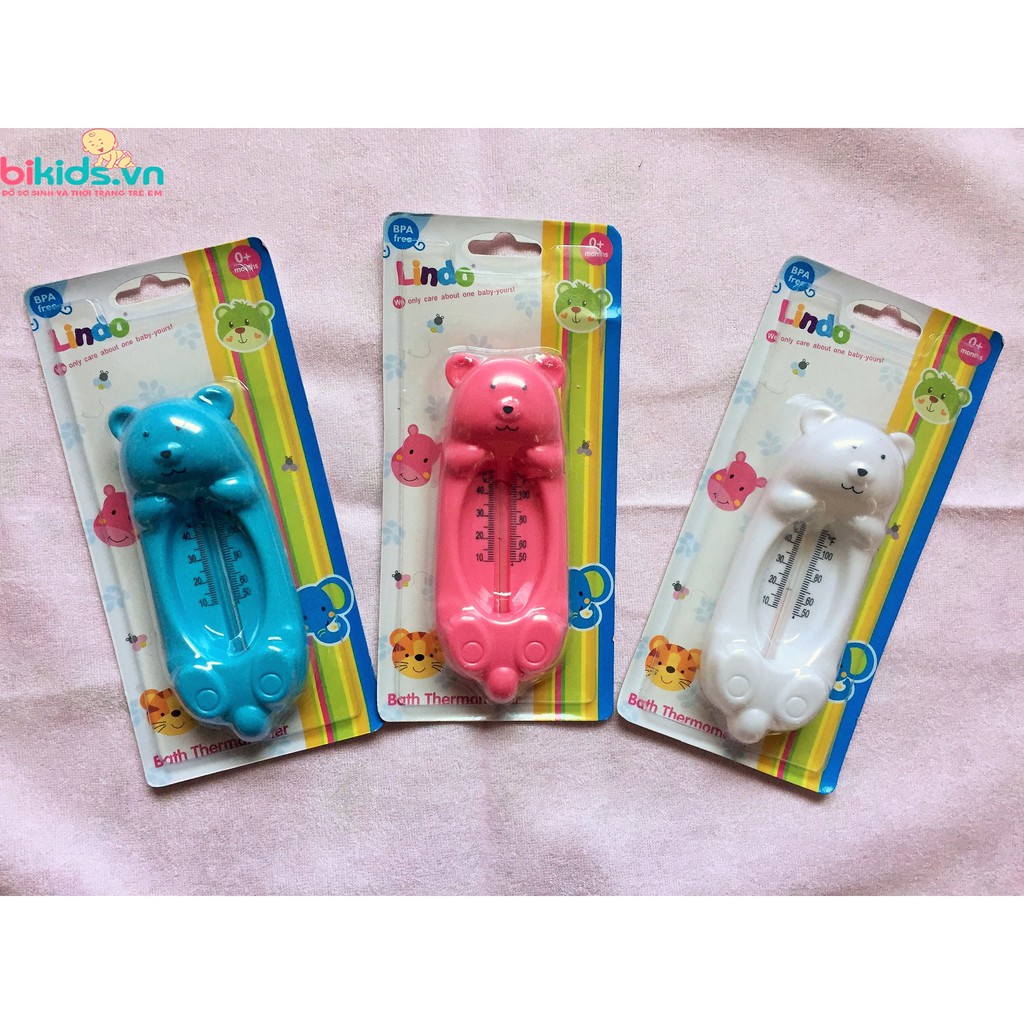 Đo nhiệt độ nước tắm hình gấu Thái Lan