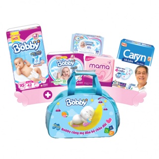 Combo đi sinh Bobby cho mẹ tặng kèm túi xách