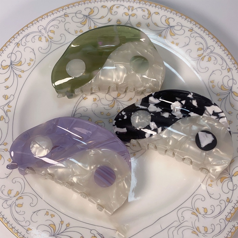 Kẹp Tóc Tai Thỏ Chống Trượt Phong Cách Retro