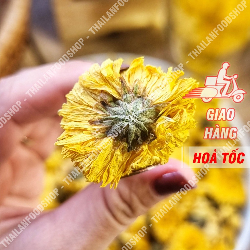 Trà Hoa Cúc Vàng (Hoàng Cúc) Lon 100Gram