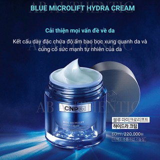 Gói sample Kem dưỡng cấp nước, phục hồi da Blue Microlift Hydra CNPRx cream