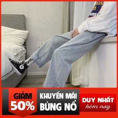 (Video +Hình Thật) Quần Jean Nam Ống Rộng Hàng Nhập Cao Cấp Phong Cách Bụi Chất đẹp - Cam Kết Giặt Không Ra Màu Đẹp