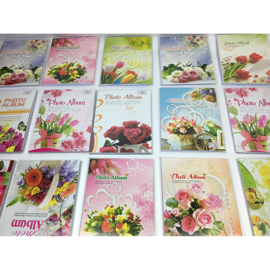 Album ảnh 13x18cm bìa dẻo ( Lưu trữ được 40 hoặc 60 ảnh)
