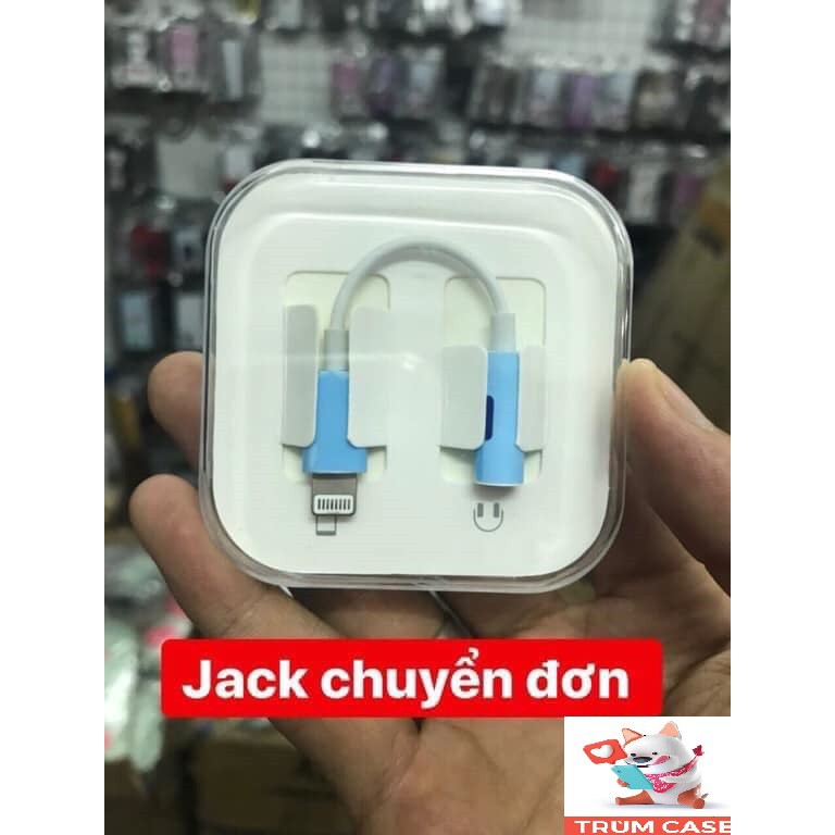 Rắc chuyển đổi tai nghe bluetooth có nghe gọi đàm thoại chơi game - cổng chuyển cáp lighning sang cáp tye c