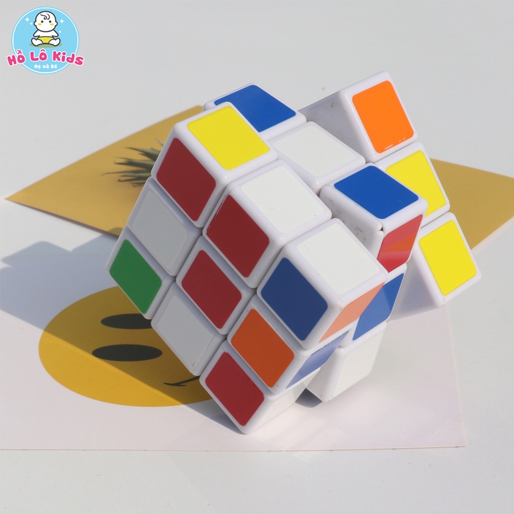 Rubic 3x3 xoay trơn trò chơi rubik phát triển trí tuệ cho bé Hồ Lô Kids