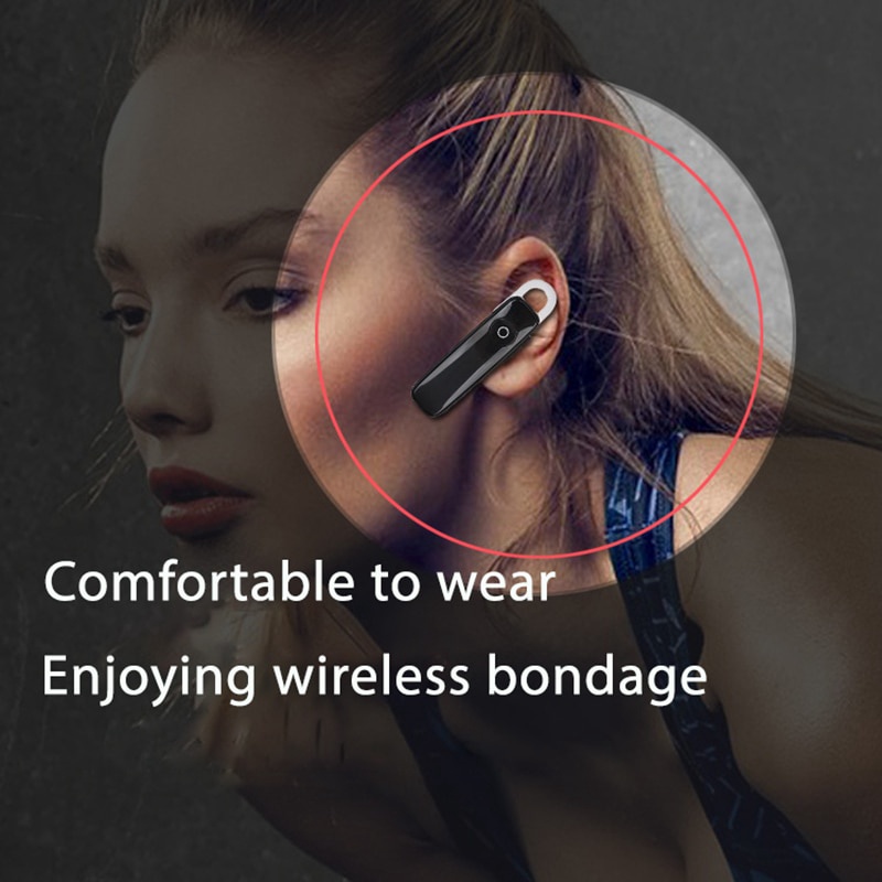 Tai Nghe Không Dây M165 Kết Nối Bluetooth 4.1 Chống Ồn Kèm Mic Dành Cho Điện Thoại