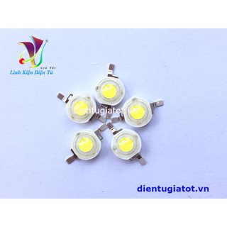 LED siêu sáng 3.5V 1W sáng trắng