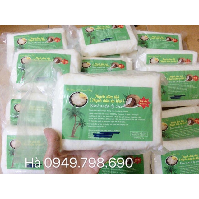 Combo thạch dừa hạt chia