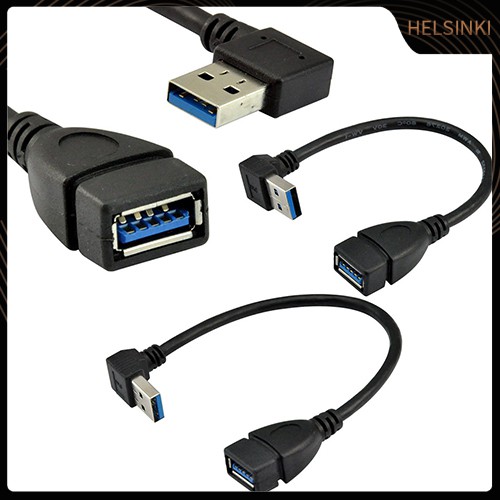 Bộ 2 Dây Cáp Mở Rộng Usb 3.0 Góc / Lên / Xuống