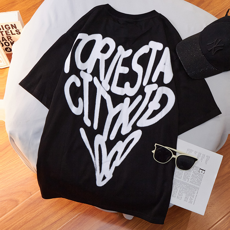 NRVP Mới 2021 Áo Thun Cotton Hàn Quốc Ngắn Tay Size Lớn Cho Nữ