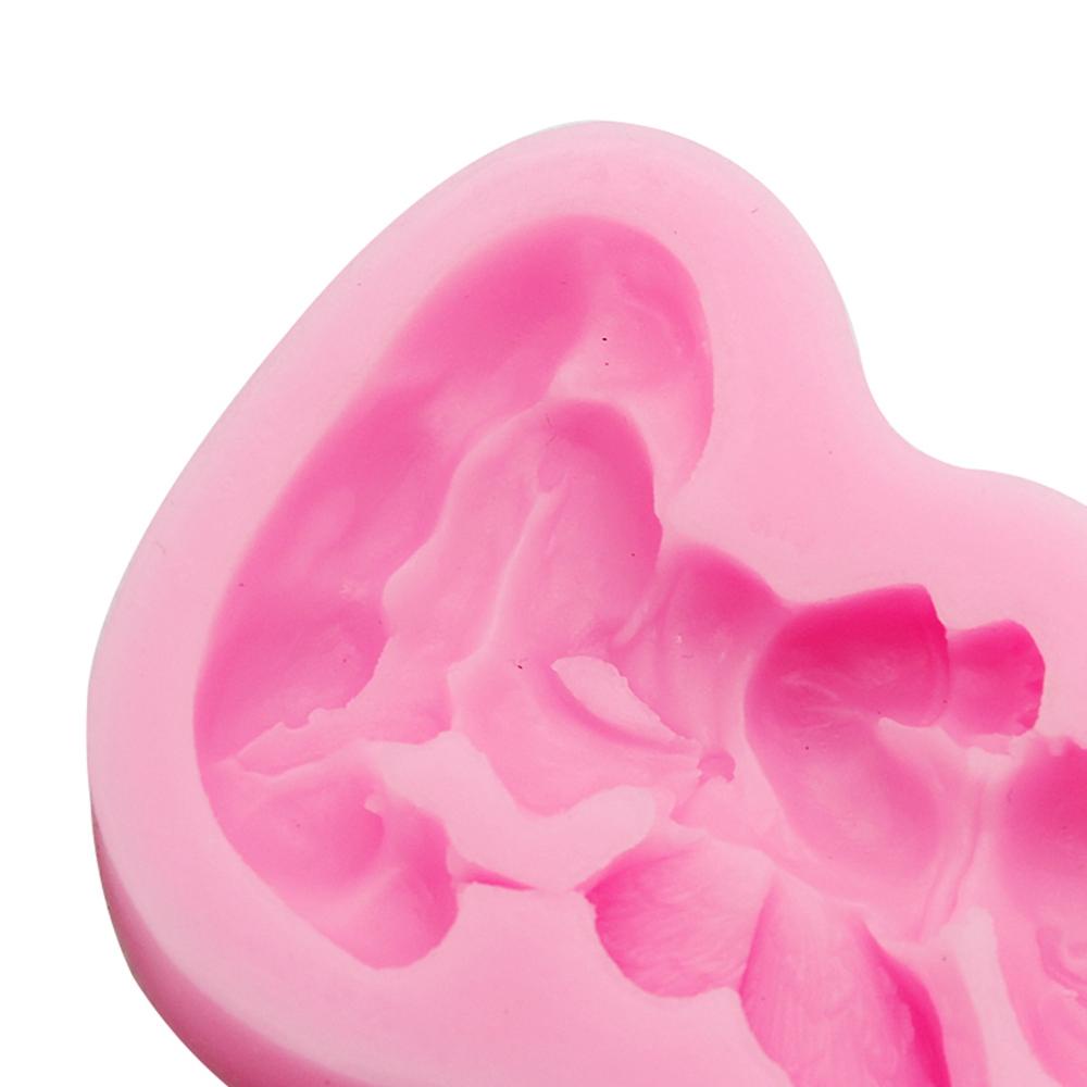 AUGUSTINA Khuôn Silicone Làm Bánh &amp; Socola Hình Trái Tim DIY