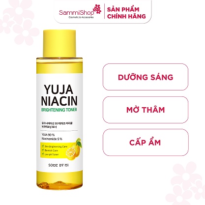 Some By Mi Nước hoa hồng Yuja Niacin 30 Days Miracle Brightening Toner 150ml