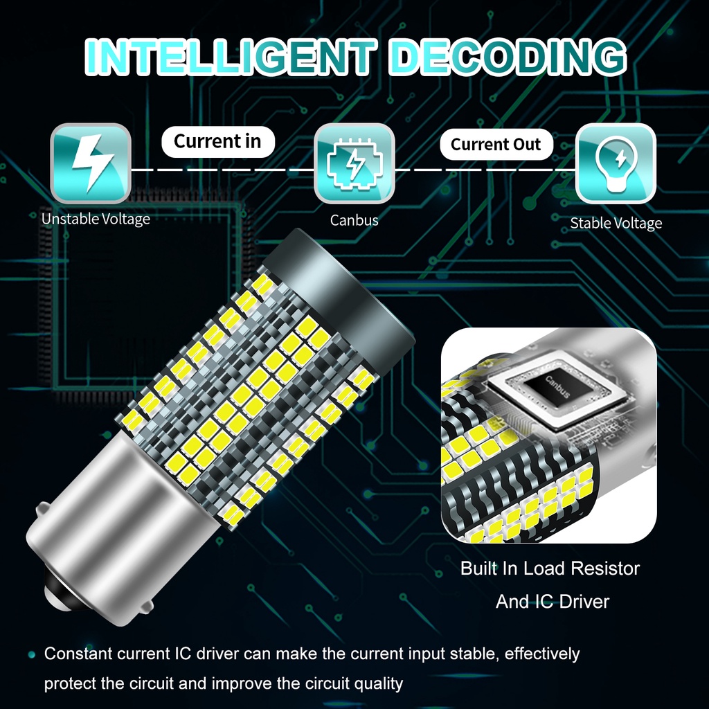 ✨Siêu Sáng✨ Đèn LED Phanh 1016 1141 T20 12V T10 LED T15 LED 1156 1157 7440