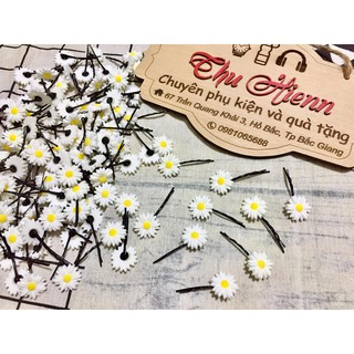 Kẹp tóc hoa quả /cặp tóc cúc dễ thương