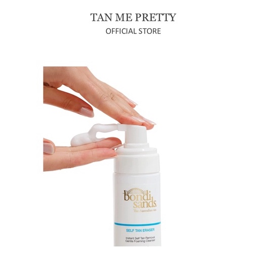 (Tẩy nhanh 5p) Bọt tẩy self tan nhanh sạch trong một lần tắm Bondi Sands Australia Tanning Eraser