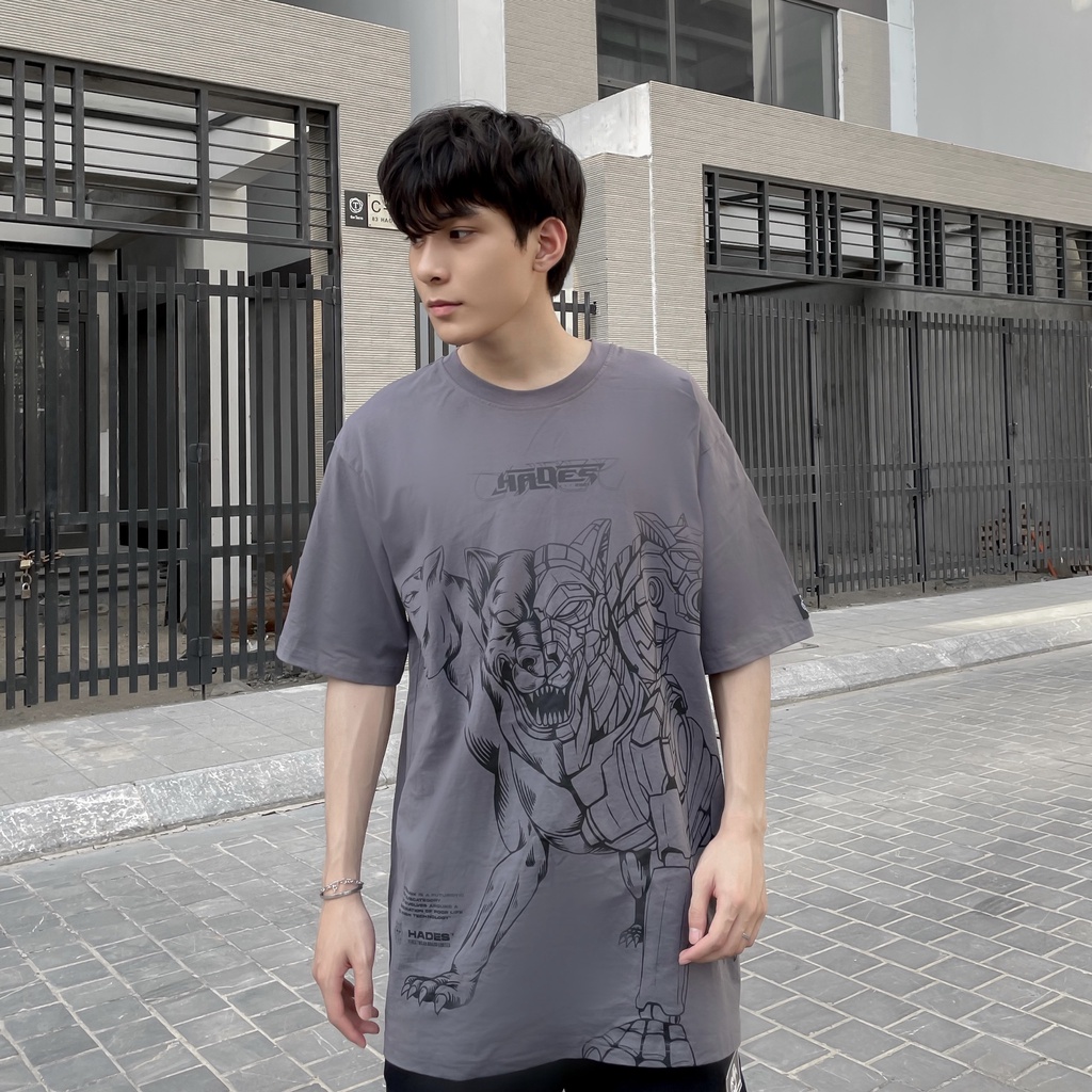 Áo Thun Tay Lỡ Unisex CERBERRUS 100% Cotton - HADES Brand Chính Hãng | BigBuy360 - bigbuy360.vn