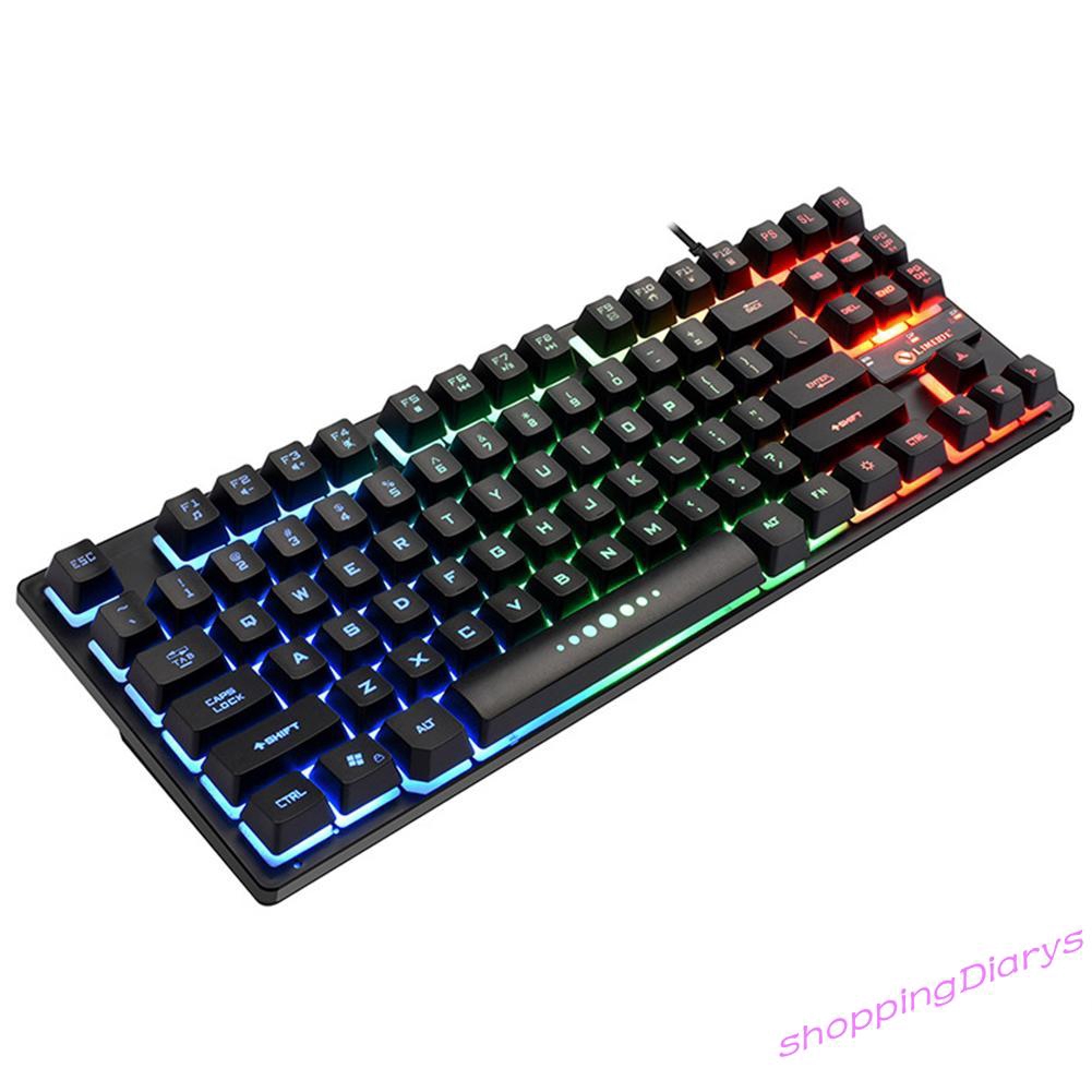 Bàn Phím Cơ Gaming K87 Có Dây 87 Phím Rgb