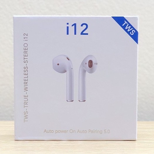 Tai Nghe Bluetooth i12 TWS Cảm Biến Vân Tay Cực Nhậy