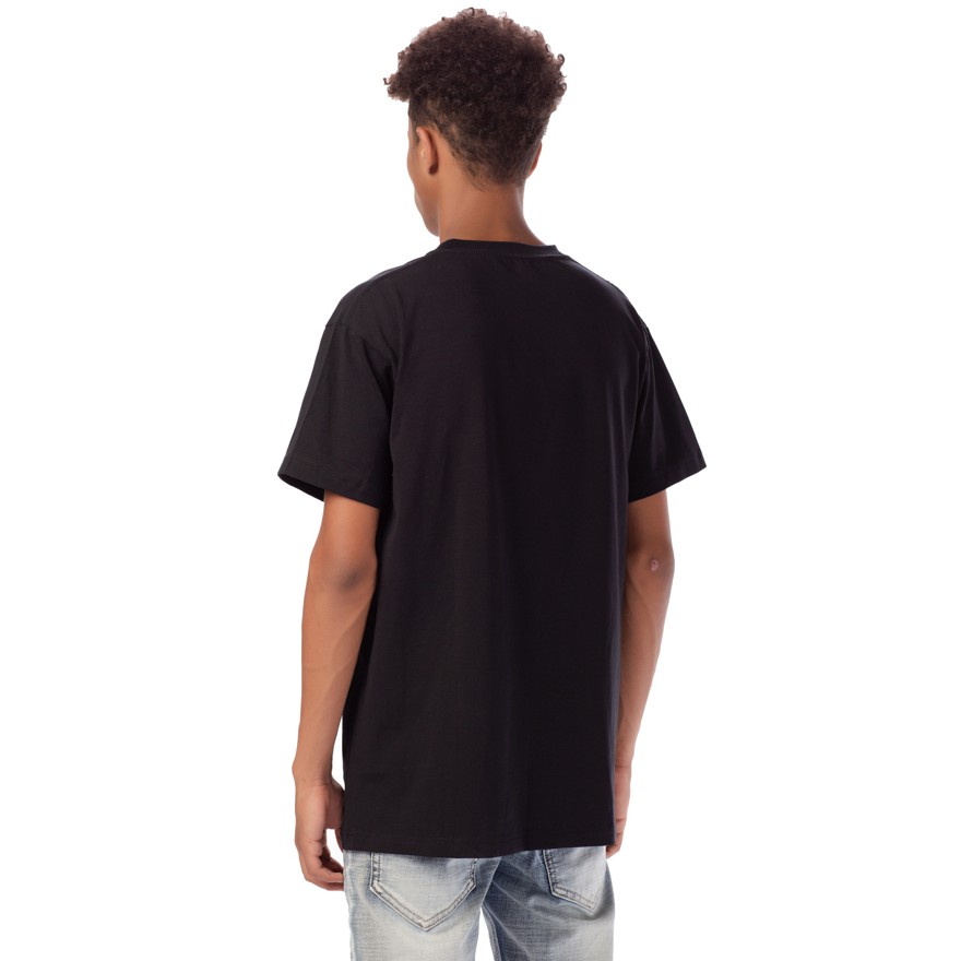 Áo Thun Đen 5THEWAY Logo Cam nằm trong bộ sưu tập RTW họa tiết logo mini với kiểu Traditional Fit Tee