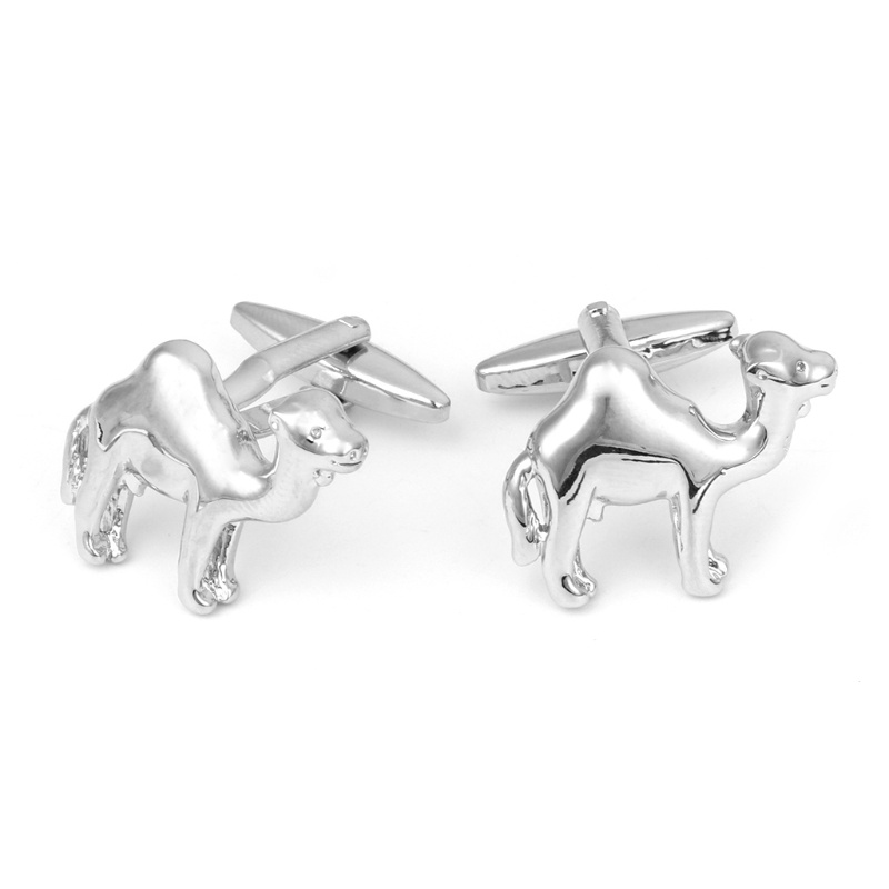 Khuy Măng Sét Cài Áo Sơ Mi Hình Lạc Đà Cho Chú Rể