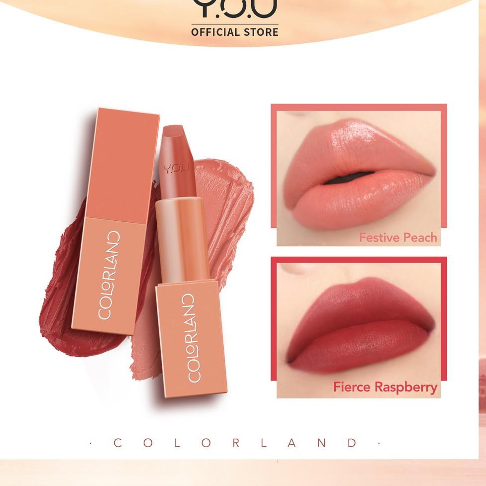 (Hàng Mới Về) Son Môi Lâu Trôi Lên Màu Chuẩn 8 Giờ Thương Hiệu You Colorland - Juicy Pop | BigBuy360 - bigbuy360.vn