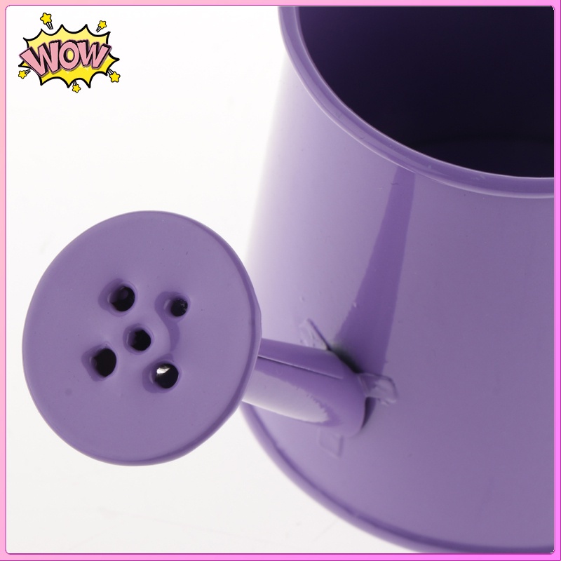 Bình tưới cây bằng sắt phong cách vintage trang trí sân vườn