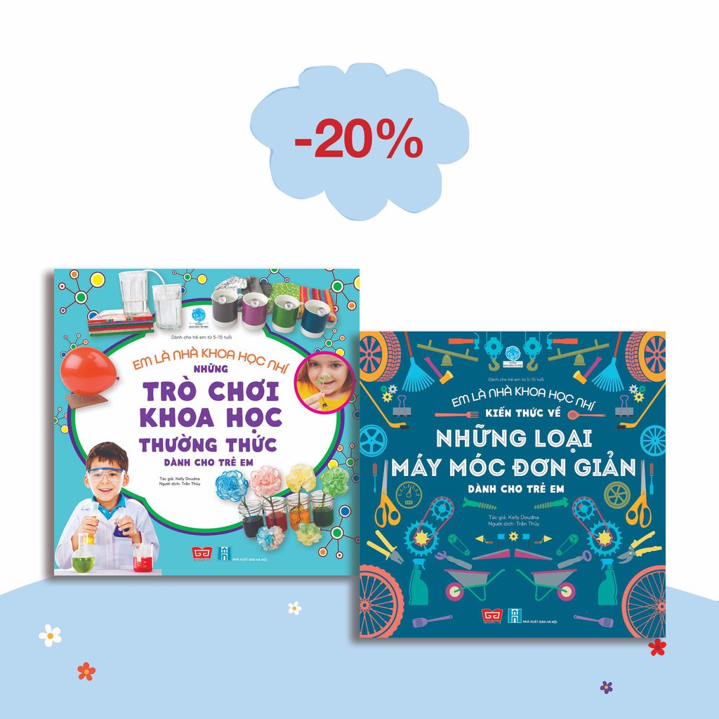 Sách-Em là nhà khoa học nhí 2 tập