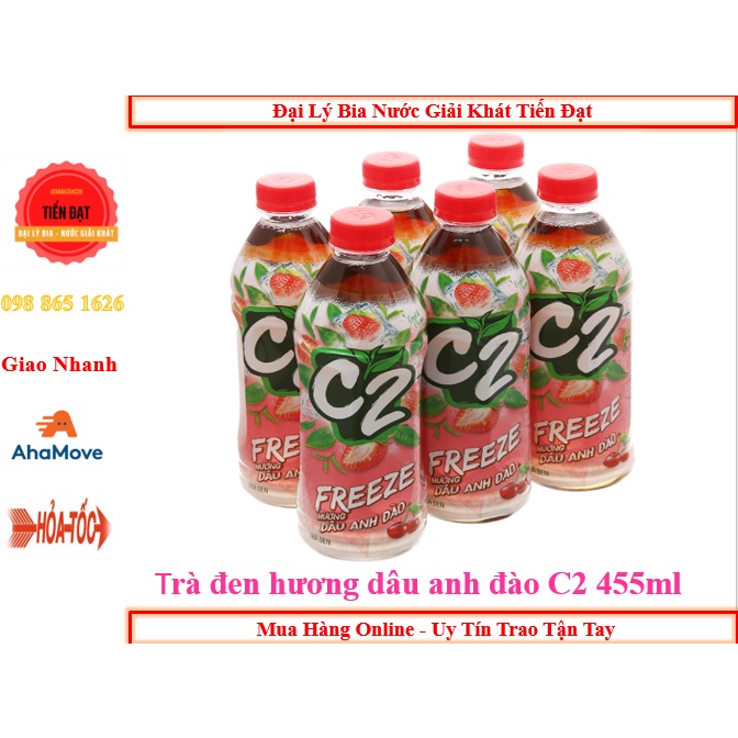 Chai  Lẻ Trà C2 Vị Đặc Biệt Chai Nhựa 455ML