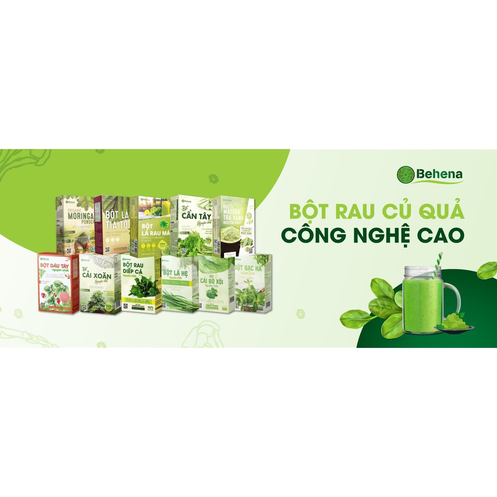 [MỘC VIỆT] Bột bạc hà Behena 50 g