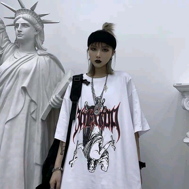 [Rẻ Vô Địch] Áo thun unisex tay lỡ form rộng CaMa Store M06 | BigBuy360 - bigbuy360.vn