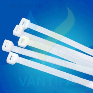 1 gói dây rút nhựa xịn màu trắng 20cm