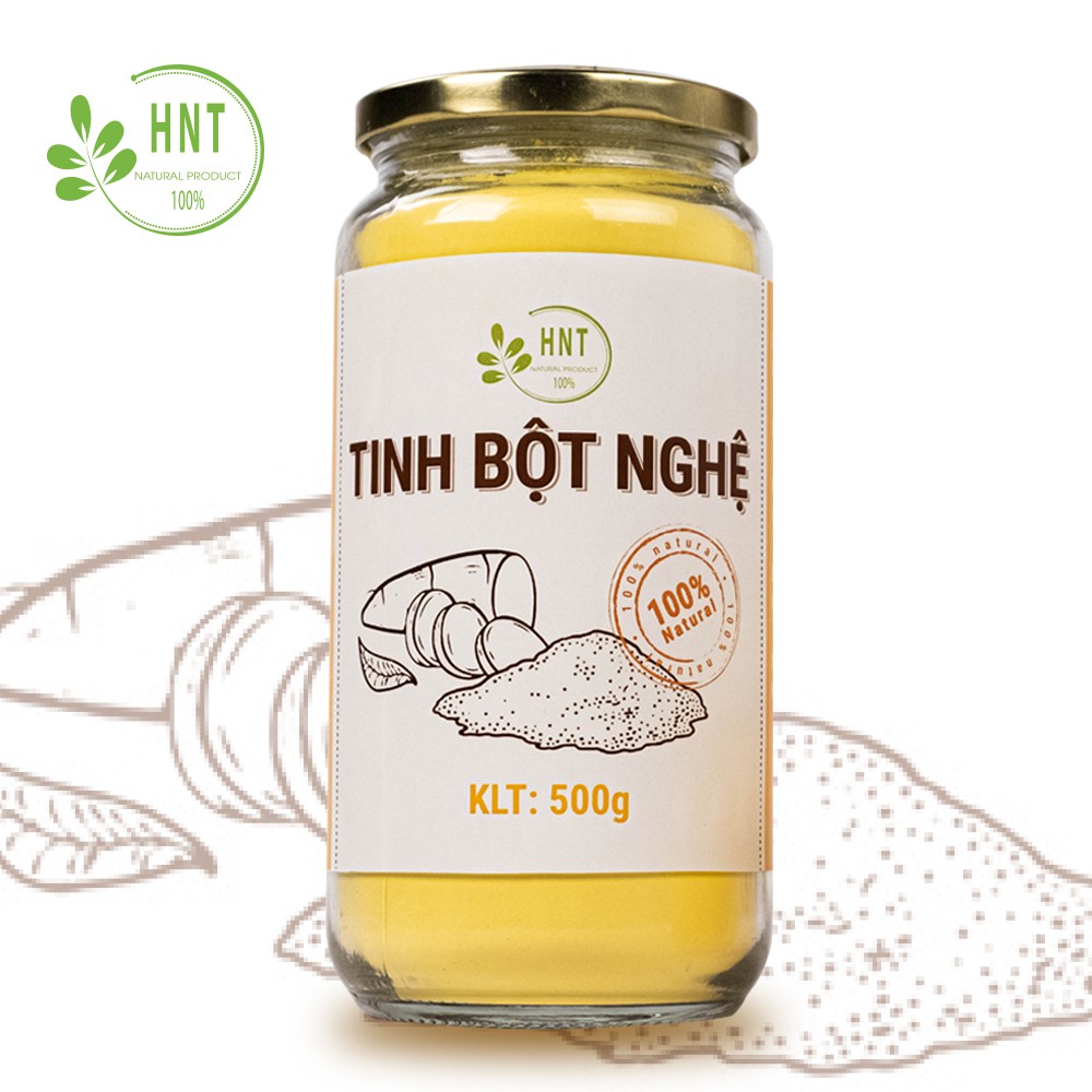 Tinh bột nghệ nhiều curcumin nhất - HNT NATURAL PRODUCT TBN500