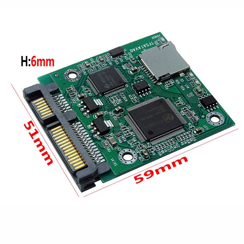 Bộ Chuyển Đổi Thẻ Nhớ Micro-Sd Tf Sang 22pin Sata 2.5inch Hdd Cho Laptop Và Máy Tính Để Bàn | BigBuy360 - bigbuy360.vn