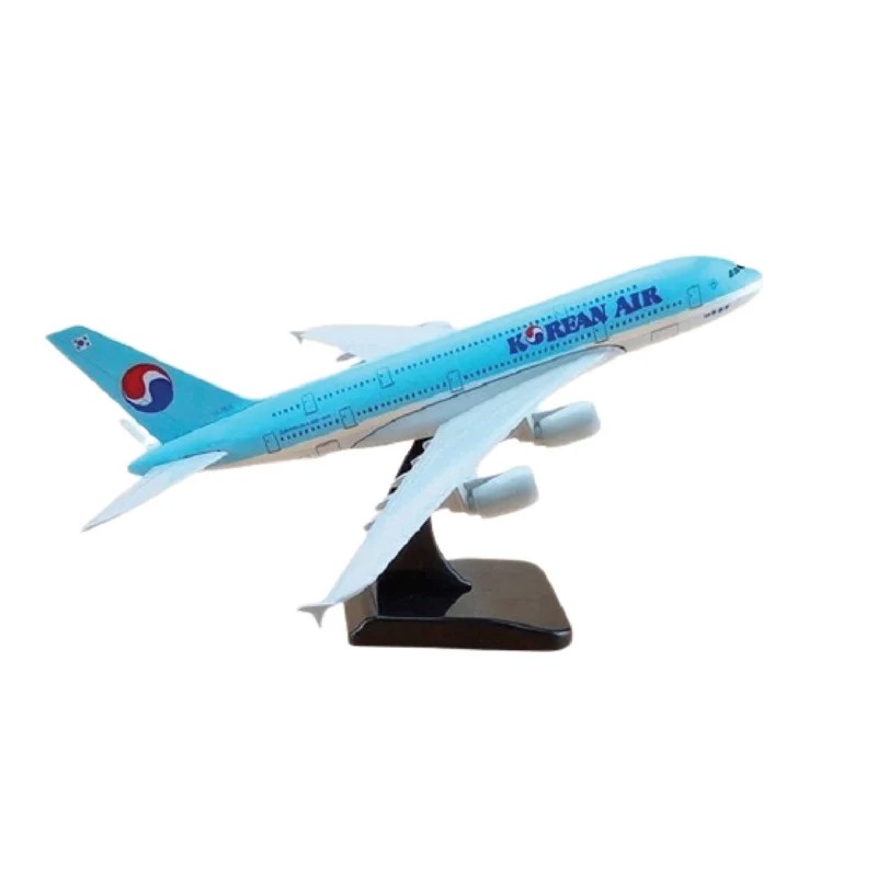 Mô hình máy bay bằng kim loại Airbus A320 A330 A350 A380 20cm MB20