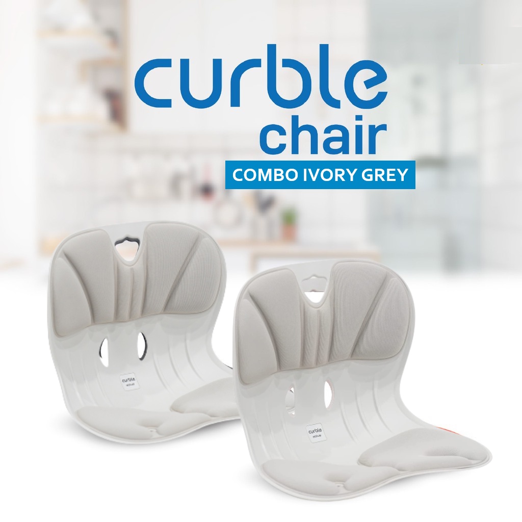 [CHÍNH HÃNG ABLUE] Combo 2 Ghế chỉnh dáng ngồi đúng, chống gù Curble Wider - Premium Model, dùng cho Nam, Nữ (KOREA)