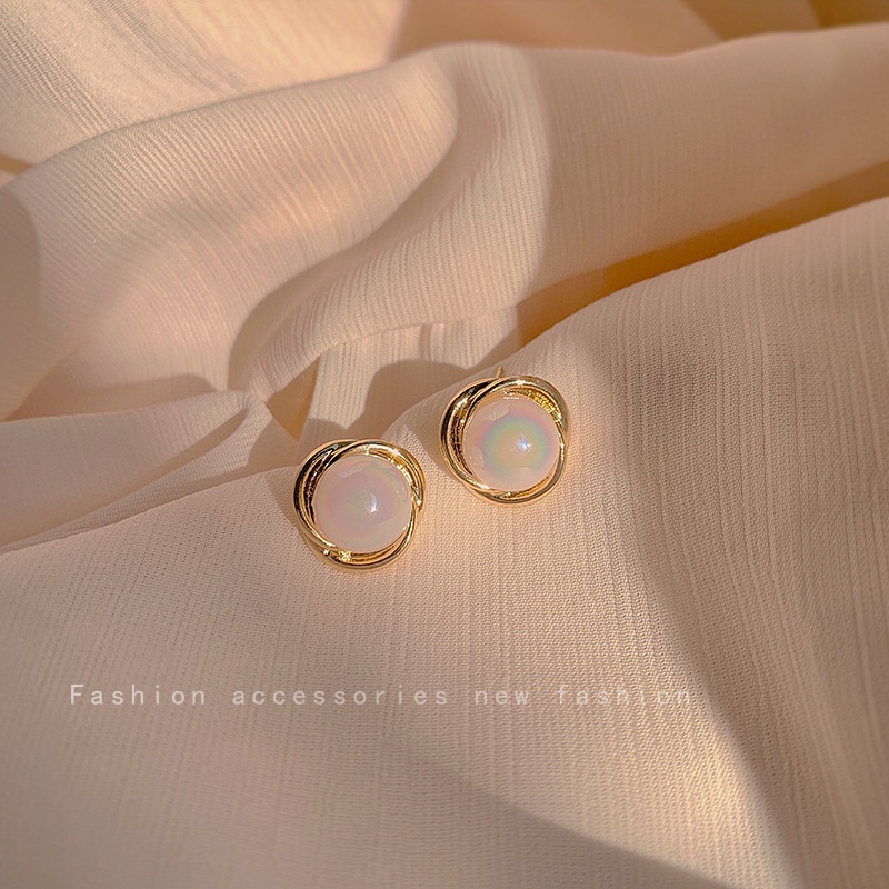 Khuyên Tai Ngọc Trai Phong Cách Hàn Quốc Thời Trang Mùa Hè Sang Trọng 2022 Dành Cho Nữ