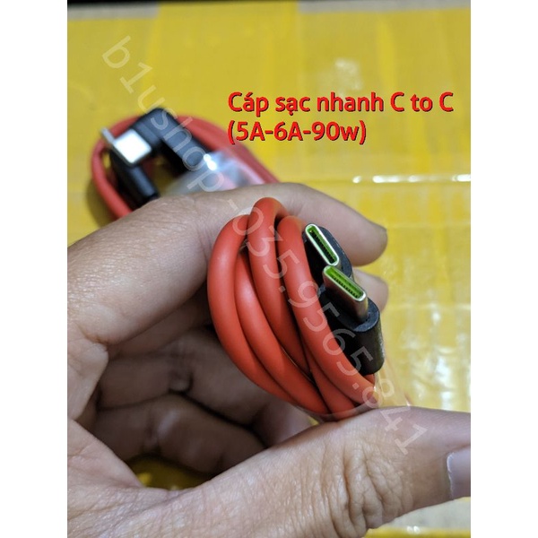 Cáp sạc 6A- C to C  Gamingphone