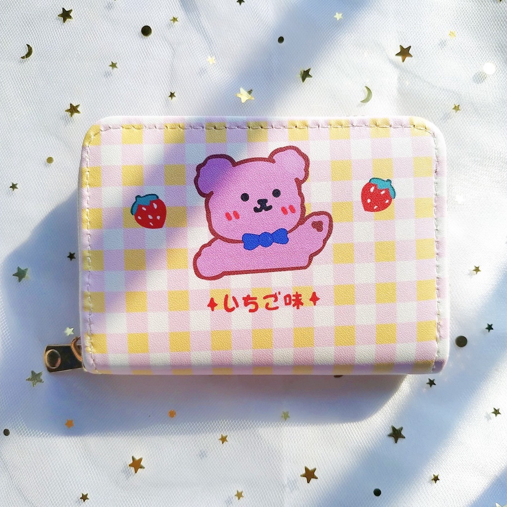 Ví Mini Cầm Tay Nữ Cute Hoạt Hình Dễ Thương Nhỏ Gọn Bỏ Túi