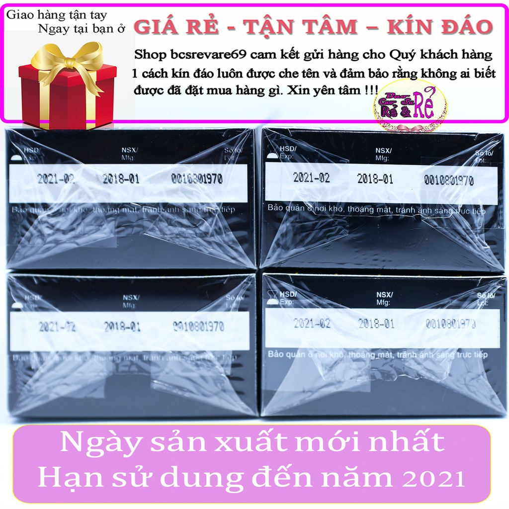 [Sale]  Combo 4 Hộp 48 cái Bao Cao Su ÔM SÁT có cảm giác thật nhất Durex KingTex