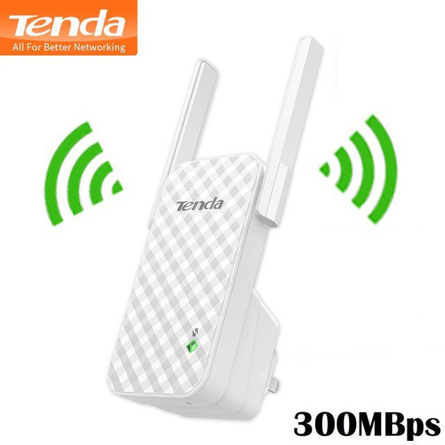 Thiết Bị Thu Sóng Wifi, Bộ Tiếp Nối Sóng Wi-Fi Tenda A9, Tốc Độ 300Mbps, Thiết bị kích sóng wifi CỰC MẠNH