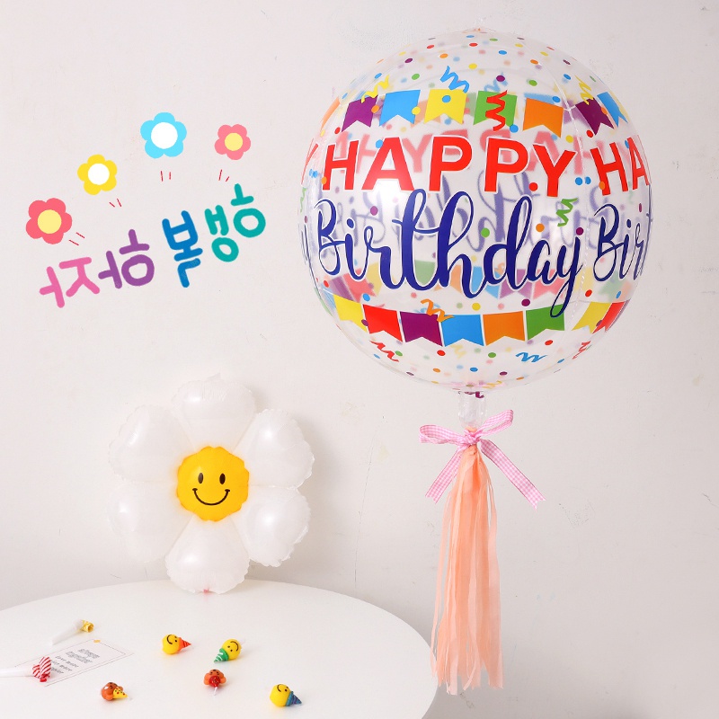 Bong Bóng Trang Trí Tiệc Sinh Nhật Thiết Kế Dễ Thương