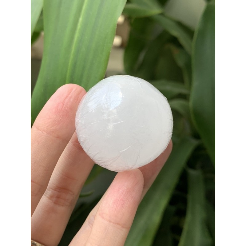 SELENITE - Trụ đá - Tim - Cầu - Gậy xoắn- Mặt Trăng - Móc khoá- Đĩa bán nguyệt -Tháp 6cm- Đá thanh tẩy tự nhiên mài đẹp | BigBuy360 - bigbuy360.vn