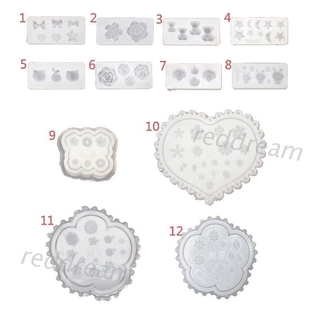 Khuôn silicone tạo hình hoa 3D làm trang sức/trang trí móng tay