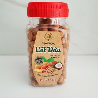Đậu phộng da cá cốt dừa hũ 250g