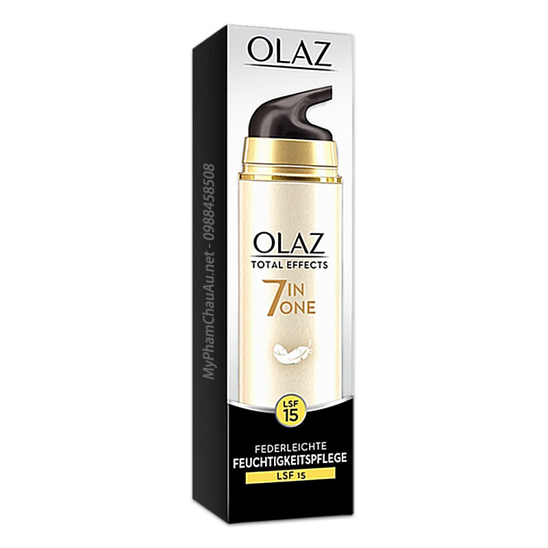 Kem Dưỡng Da Chống Lão Hóa Ban Ngày Olaz Total Effects Federleicht SPF 15