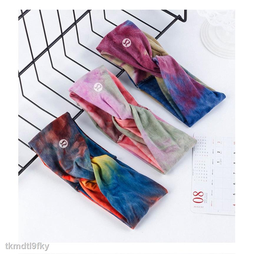 FRESH Băng Đô Thể Thao Lululemon 8 Màu Đa Đang Thời Trang Âu Mỹ Cho Phái Nữ