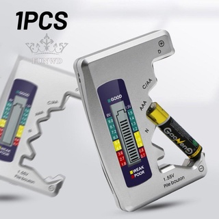 【FUNWD】Battery Level Detector Tester Battery Battery Level DC Detector Digital Display