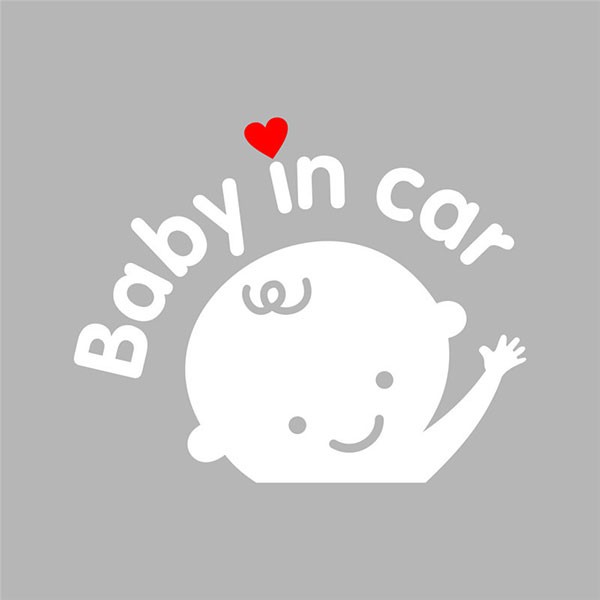 Tem Dán Ô Tô Baby In Car - Decal Ô Tô Baby In Car