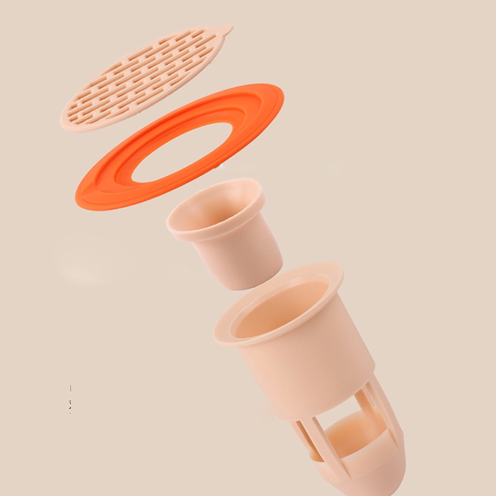 Nắp Đậy Cống Thoát Nước Nhà Tắm Bằng Silicone Chống Mùi Hôi Ngăn Mùi Hôi Tiện Lợi